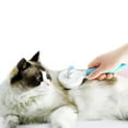 thumbnail image 5 of PEACNNG Cat Brush, Self Cleaning Slicker Automatic Hair Removal Comb Brushes for Shedding and Grooming Removes Loose Undercoat, Mats and Tangled Hair Grooming Comb for Cats, 5 of 5