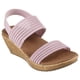 thumbnail image 3 of Sandalia con cuña Skechers Beverlee-Sheer Luck para mujer - Rosa, 3 of 3