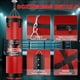 thumbnail image 2 of Set de Saco de Boxeo JUOIFIP Oxford 4 pies con Guantes de Boxeo 350 ml Rojo, 2 of 8