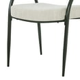 thumbnail image 4 of GDF Studio Modern Upholstered Dining Chair with Metal Legs, Set of 4, Beige, 4 of 8