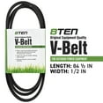 thumbnail image 2 of 8TEN Drive Belt for AYP Husqvarna Snapper 532140218 7035500 7035500YP 810-CBL2358T, 2 of 4