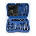 thumbnail image 1 of Herramientas de acero con alto contenido de carbono, grado industrial para aplicaciones profesionales, ranura en espiral inversa que garantiza un agarre máximo en piezas peladas o congeladas, 26, 1 of 5