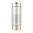 thumbnail image 1 of LILELIS Hydrogen Rich Water Cup Water Vegetarian Water Cup High Concentration Negative Ion Electrolysis Portable Health Cup Gold One Size, 1 of 8