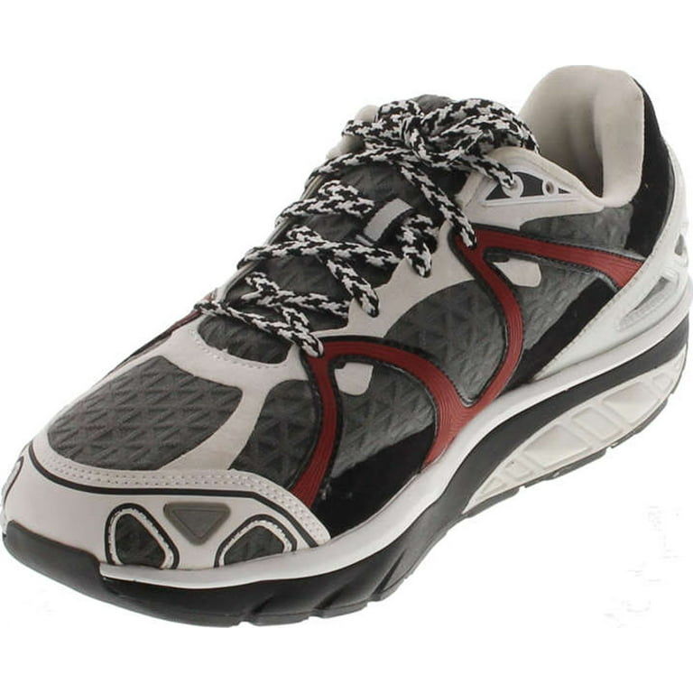komfort pie jage MBT Men's Jengo Sport Nuetral Walking Shoe, Black/Silver, 40 - Walmart.com