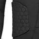 thumbnail image 4 of Camiseta de compresión acolchada para hombre, camiseta protectora de talla grande, protector de espalda y pecho METRO Zulema Camisa de compresión, 4 of 8