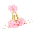 thumbnail image 1 of Diadema para Niñas Recién Nacidas perfecl Hecha de Brillo 6 Colores decoración de cumpleaños, 1 of 7
