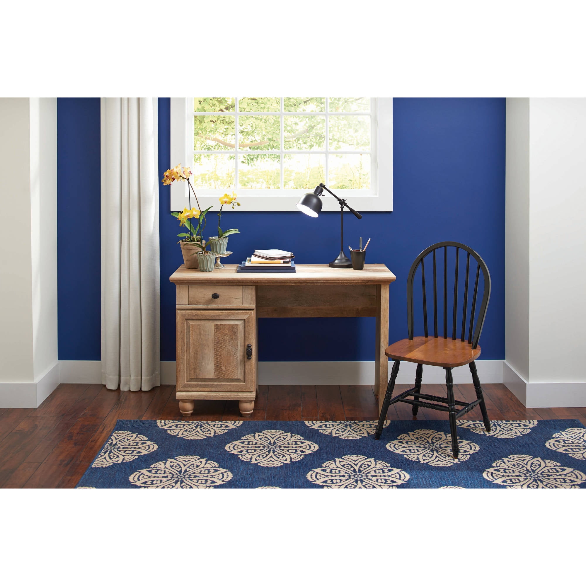 Better Homes & Gardens Crossmill Desk, Weathered Finish - 1