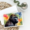 thumbnail image 2 of Carolines Treasures DAC2920GCA7P 0.01 x 5 x 7 in. Gorilla Greeting Cards - Pack of 8, 2 of 3