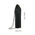 thumbnail image 2 of Uxcell 18.5"x4.3" Long Monopod Carrying Case Bag, 2 Pack Nylon Carry Bag with Shoulder Strap Portable Folding, Black, 2 of 6