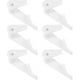 thumbnail image 1 of Ceiling Lights Fixing Clips Sturdy Ceiling Light Buckle Led Light Buckles For Fixed Use Of Ceiling Chandelier And Lampshade Lamps(20pcs, White), 1 of 5