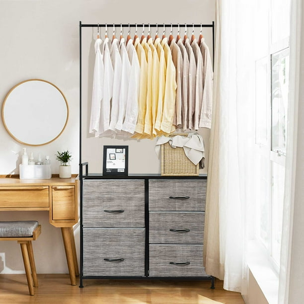 Hanging dresser for closet deals