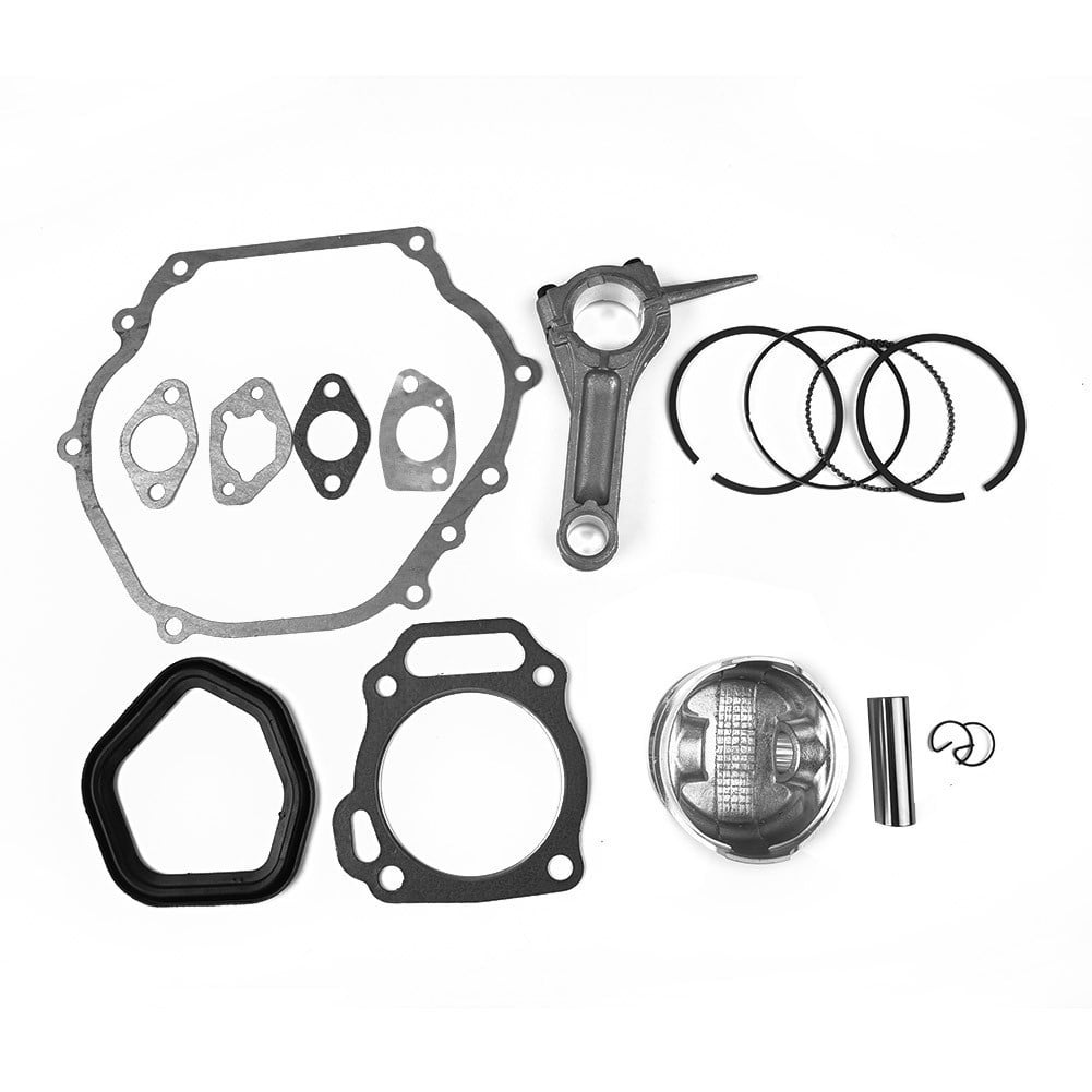 Kit Fits Honda GX390 Piston Rings Pin Clips Cylinder Head Gaskets Connecting Rod 
