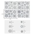 thumbnail image 1 of Decoraciones navideñas, pegatinas estáticas de nieve, pegatinas de vidrio para ventana, pegatinas de nieve, decoración de habitación transfronteriza, venta al por mayor, 1 of 4