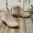 thumbnail image 6 of Ankle Cowboy Boots for Women Cowgirl Western Short Booties Round Toe Casual Country Slip on Dress Shoes, 6 of 8