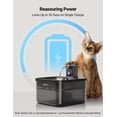 thumbnail image 4 of Fuente de agua para gatos DownyPaws Fursink, acero inoxidable, 2,5 L, 4 of 8