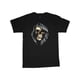 thumbnail image 1 of Hooded Skull T-shirt Men's Tee Black top, 1 of 7