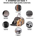 thumbnail image 3 of KAIYANG Transportines para mascotas para perros y gatos pequeños y medianos, mochila transpirable portátil de lados suaves para cachorros, 3 of 5