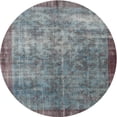 thumbnail image 1 of Ahgly Company Indoor Round Contemporary Silver Gray Persian Area Rugs, 5' Round, 1 of 6
