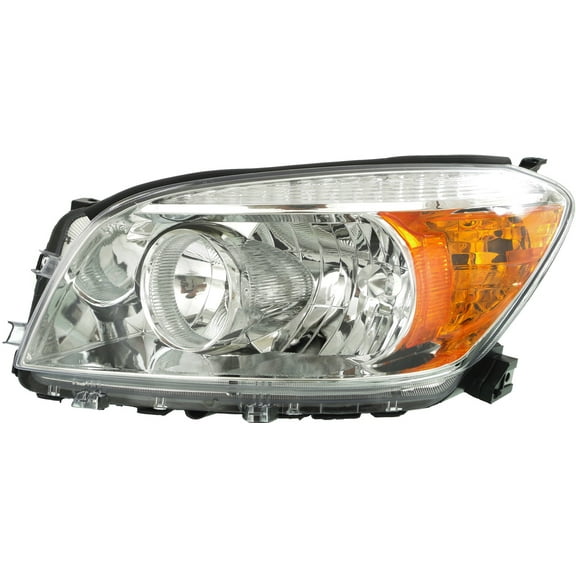Headlight Compatible With 2006-2008 Toyota RAV4 Left Driver Halogen