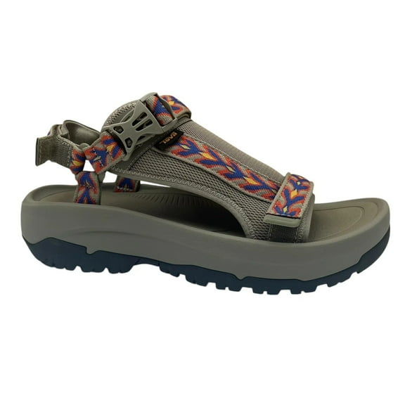 Teva Mens Hurricane Ampsole Sport Outdoor Sandal Size 11 Olive-Green-Blue-Yellow