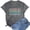 Grey, variant on Wang6 Womens Short Sleeve Graphic Tshirts Shirts Trendy Mental Health Matters Letter Printed Summer Tops Causal Crew Neck Loose Fit Tees Grey XL
