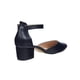 thumbnail image 4 of Zapatillas Mujer Tacón Bajo Negro Formales Con Pulcera negro 24 Incógnita 109D19, 4 of 6