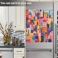 thumbnail image 3 of Yayeee Magnetic Dishwasher Cover for The Front Decoration Home Kitchen Machine Sticker Protector, Art Buildings, 3 of 6