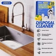 thumbnail image 2 of Garbage Disposal Cleaner Deodorizer Tablets 26Pack,XL Powerful Foaming Kitchen Sink Cleaners- Fresh Lemon Scented Cleaner, Natural Drain Disposer - 1 Year Supply, 2 of 4