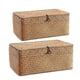 thumbnail image 1 of Straw Storage Box Lidded Storage Box Underwear Storage Box Jewelry Box Storage Basket, 1 of 5