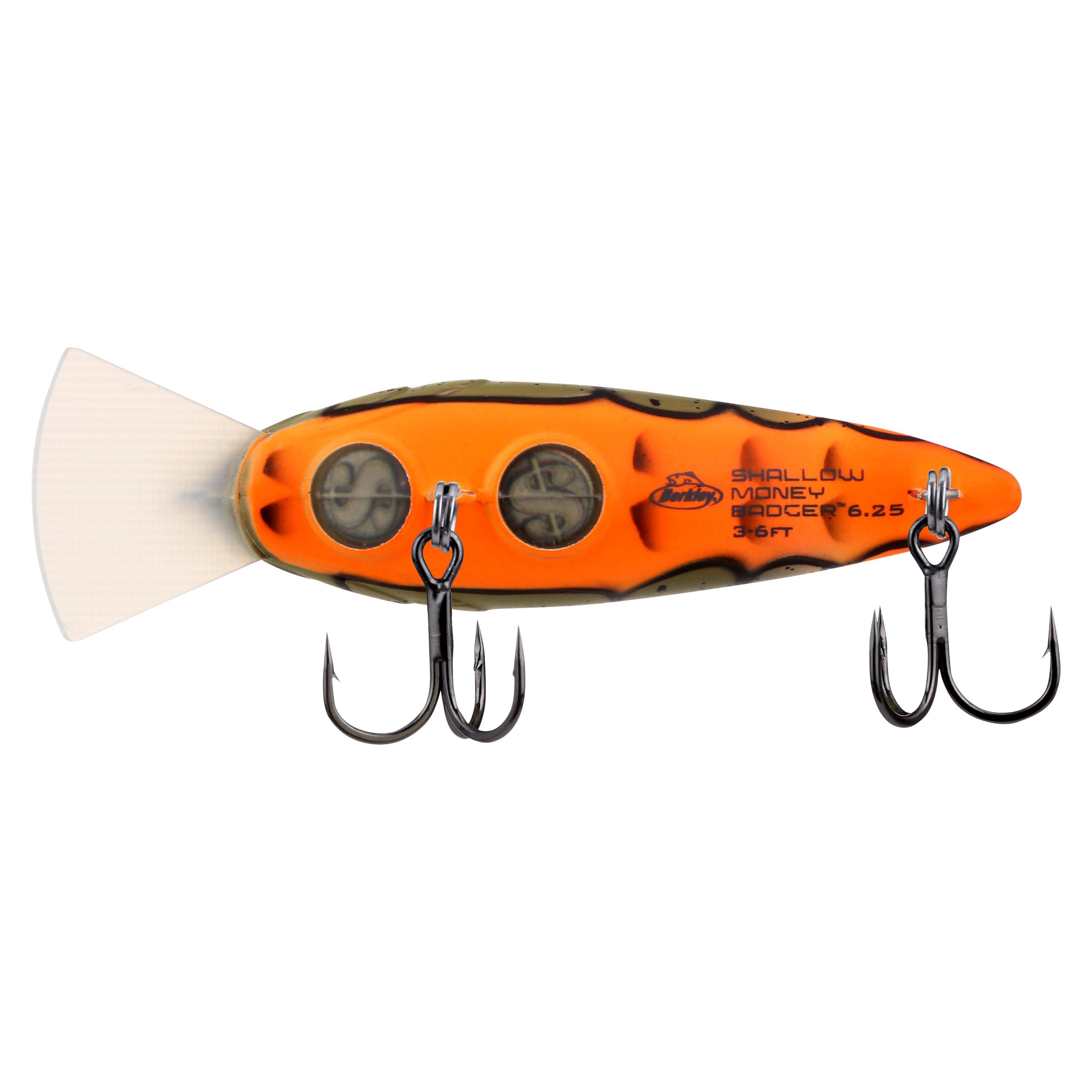 Berkley Shallow Money Badger Fishing Crankbait, 2.5 in, Hybrid Baitfish-Crayfish