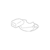Genuine OE Infiniti Buckle - 89852-1LA1A