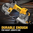 thumbnail image 4 of Sierra de cinta portátil DEWALT GID-298457 Deep Cut 10 A 5 pulgadas, 4 of 7