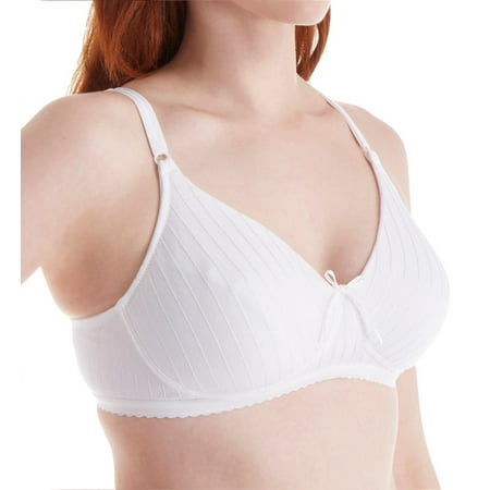 Women's Fruit Of The Loom 96248 Fiber Fill Wirefree Bra (White