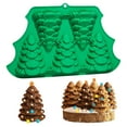 KQJDYXW Christmas Tree Cake Pan 3D Silicone Christmas Baking Molds for