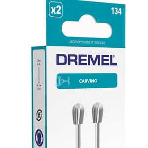 Dremel 134 5/16 inch Oval Shaped High Speed Cutter for Wood, Plastic, and Soft Metals