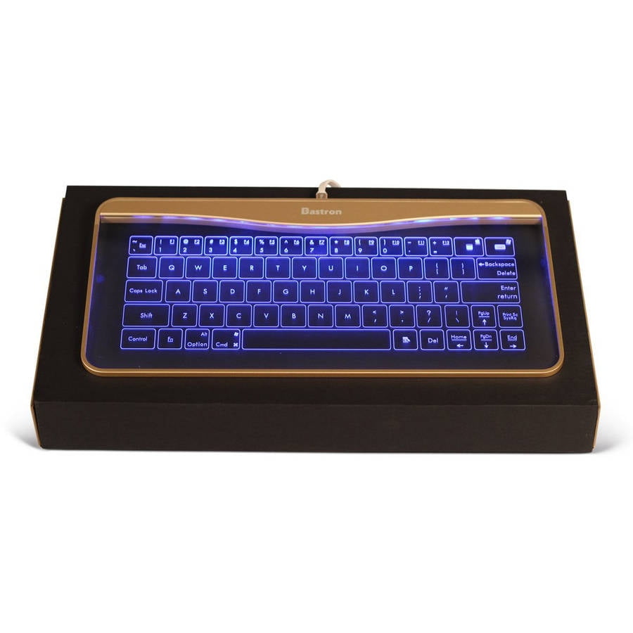 Bastron Glass Touch Smart Keyboard with Gesture Controls