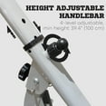 thumbnail image 3 of CoSoTower Height Adjustable Stair Stepper, Stepper Exercise Machine with Handlebar, LCD Monitor, Black, 3 of 5