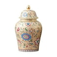 thumbnail image 2 of Tarro de jengibre de cerámica de estilo chino Almacene sus Decoración de la sala de estar Regalo para bodas, Almacenamiento de té EstiloB, 2 of 8