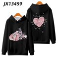 thumbnail image 1 of Sanrio Kuromi-Sudadera con capucha para niña, Tops finos de estilo Harajuku, ropa informal coreana, Otoño, 2023, 1 of 4