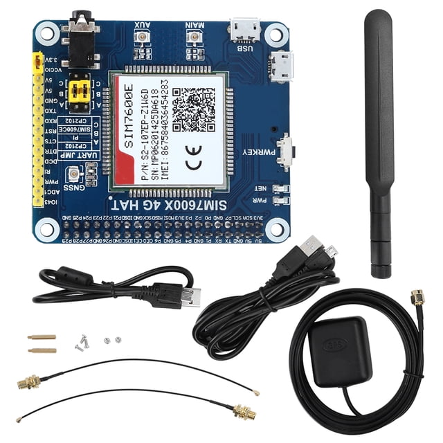 Módulo SIM7600E compatible con comunicaciones LTE Cat‑1/3G/2G Posicionamiento GNSS profesional