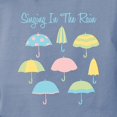 thumbnail image 3 of CafePress - Singing In The Rain T Shirt - Womens Comfort Colors® Shirt, 3 of 4