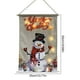 thumbnail image 3 of Puntoco Colgante Decorativo De Pared Navideño Con Colgante De Muñeco De Nieve Ligero,Decoración Hogareña, 3 of 6