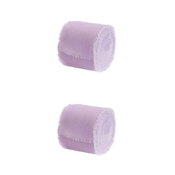 Bearachild Cinta de gasa con flecos Fácil de usar y hermosa Cinta para manualidades Cinta para ramos de novia Cintas thin145 delgado145 2Conjunto