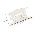 thumbnail image 4 of YSNOOWE 1Pack High School Diploma Frame Rectangular White Density Board Graduation Photo Display 11.8x5.5x2.2in, 4 of 8