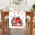 thumbnail image 4 of Fasiaou Heart Valentine's Day Table Runner, Hearts Love Holiday Kitchen Dining Table Decoration for Home Party Indoor 12x71 Inch,G, 4 of 6