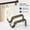 Antique Brass, variant on Adjustable Curtain Rod Brackets for 1 to 1 1/8 Inch Rods, Set of 2, Ivory Color, Heavy Duty Wall Mount Holders for Drapes