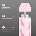 thumbnail image 3 of TAL 26oz Stainless Steel Ranger Water Bottle with Easy Sip Straw, Ballet, 3 of 9