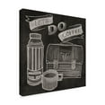 thumbnail image 2 of Trademark Fine Art 'Lets Do Coffee Chalk' Canvas Art by Mary Urban, 2 of 3