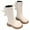 M-White475, variant on MEZZALL Toddler Girls Winter Fashion Boots Warm Long Calf Height Leather Booties For Kids Stylish Boots Non- Comfortable Shoes Stylish