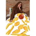 thumbnail image 4 of Baked Beans Blanket Throw Super Soft and Cozy Blankets for Home Decoration, Couch, Bed, Sofa 60"x50" Medium for Teen for All Seasons, 4 of 6